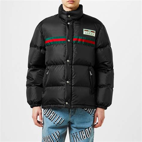 gucci jacket black and red|gucci puffer jacket men's.